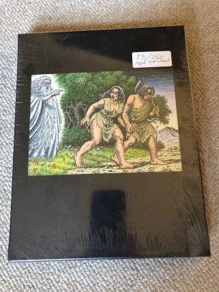 " The Book Of Genesis: Illustrated " Signed By Robert Crumb (18/250) Very Rare