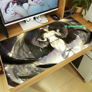Anime Overlord Albedo Large Mouse Pad Keyboard Mice Mousepad Play Mat Gift
