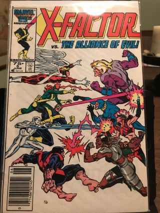 Marvel Comics X - Factor 5 & 6 1st Cameo & Full App Apocalypse 1986 X - Men