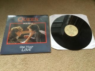 Queen “one Year Of Love” 1986 France Vinyl 12 Inch
