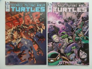 Teenage Mutant Ninja Turtles 95 A & B Covers Eastman,  1st App Jennika Idw Comic