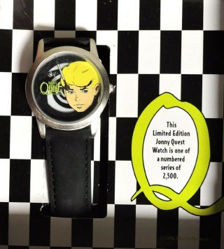 S620.  Hanna - Barbera JONNY QUEST Pioneers of Animation LE Fossil Watch (1996) 2