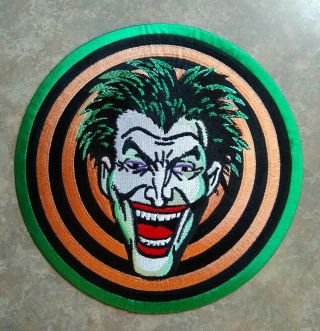 Large Batman Joker Gang Jacket Patch From 1989 Batman Movie Dc Comics Marvel