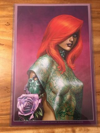 Dawn " Young Goddess " 11 " X 17 " Print,  Signed By Joseph Linsner