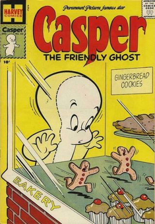Casper The Friendly Ghost 63 Comic December 1957 Harvey