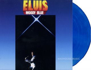 Elvis Presley Lp Moody Blue 40th Anniversary - Blue Coloured Vinyl 2017