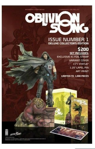 Oblivion Song 1 - Collectors Edition Set (statue,  Variant,  Print & Pin)