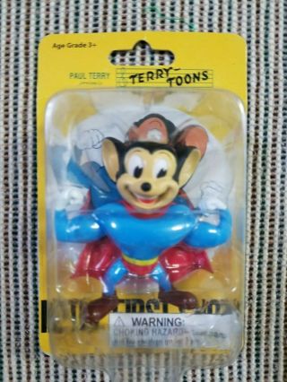 2005 Mighty Mouse Paul Terry Terrytoons 3 " Figure