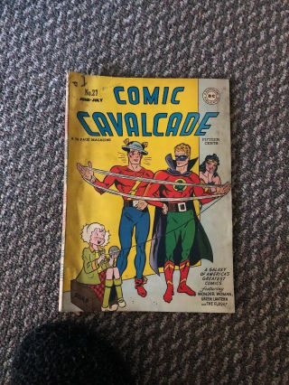 Comic Cavalcade 27 1948 Please Go By Photos And Description