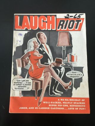 Laugh Riot - 2/65 - Dan Decarlo (3) - Bill Ward - Stan Goldberg - Humorama - Gga - Fine