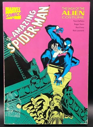 Spider - Man Saga Of The Alien Costume Tpb - 1988