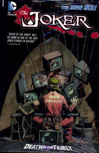 Joker: Death Of The Family Hardcover Batman Dc Comics Detective Robin Batgirl Hc