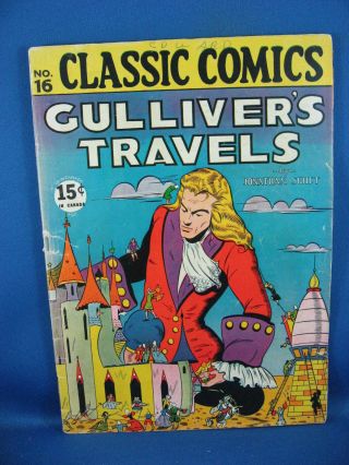 Classic Comics 16 - Gulliver 