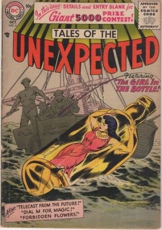 Tales Of The Unexpected 6 Classic Dc Silver - Age Comic