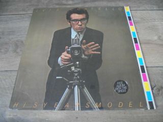 Elvis Costello - This Years Model 1978 Uk Lp Radarscope 1st In Shrink W/free 7 "