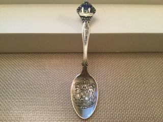 Vintage Sterling Silver Orleans Mardi Gas Souvenir Spoon