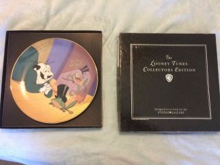 Warner Brothers,  Looney Tunes,  Froggy Night Limited Edition Plate.