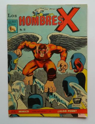 Vintage Mega Rare X - Men Hombres X 19 Mexican Comic Silver Age La Prensa 1967