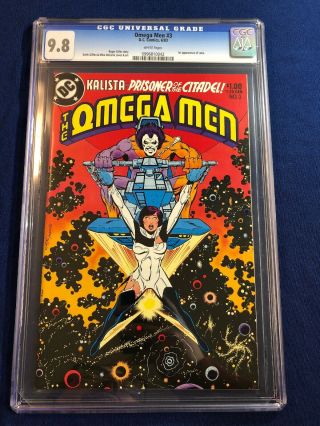 Omega Men 3 (1983) Cgc 9.  8 White Pages - 1st App Lobo