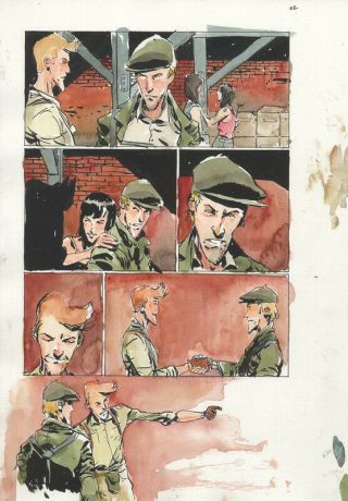 Tyler Jenkins Peter Panzerfaust Issue 24 P.  2 Published Art