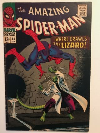 Marvel Spider - Man 44 2nd Lizard Appearance