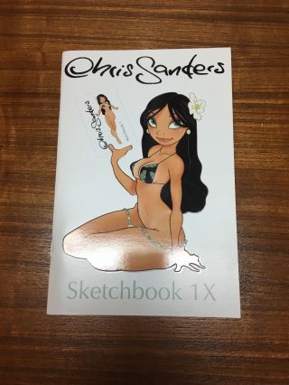 Chris Sanders Sketchbook 1x Art Book