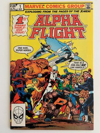Alpha Flight 1 | Marvel | 1st App Puck,  Marrina,  Tundra,  Wild Child |