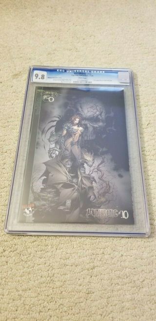 Witchblade 10 Variant Michael Turner Cover Cgc 9.  8 1st Appearance Of Darkness