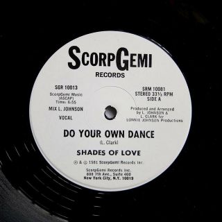 Shades Of Love " Do You Own Dance " Rare Disco Boogie Funk Reissue 12 "