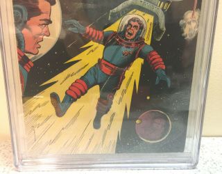 1958 I.  W.  ENTERPRISES SPACE MYSTERIES 1 COMIC BOOK ONLY ONE EVER CGC GRADED 5.  5 3