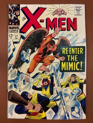 X - Men 27 (1966 Marvel Comics) The Mimic Appearance Silver Age