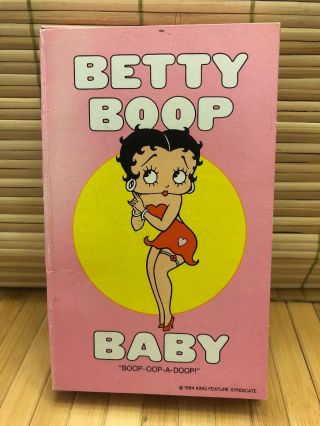 Vintage Rare Betty Boop Doll 1984 W/ Gift Box Betty Boop