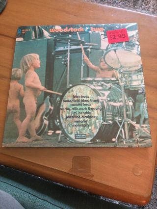 Woodstock 2 Record Set 33 Lp Album Cotillion 2 - 400