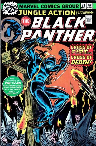 Jungle Action Black Panther 21 Ku Klux Klan Story1976 -