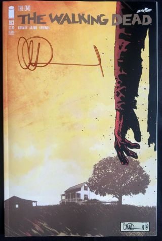 Image Comics The Walking Dead 193 Signed By Charlie Adlard 2nd Print