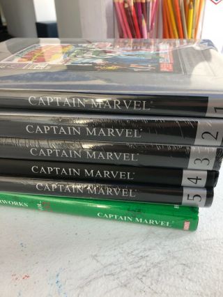 Marvel Captain Marvel Masterworks 1 2 3 4 5 6 Complete Ms.  Carol Danvers