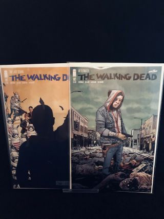 Nm The Walking Dead 191 & 192 Rick Grimes Death End Of Series Hot