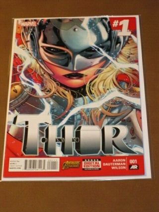 Thor 1 Nm 1st Jane Foster Thor 1st Print 2014 Natalie Portman Thunder Goddess
