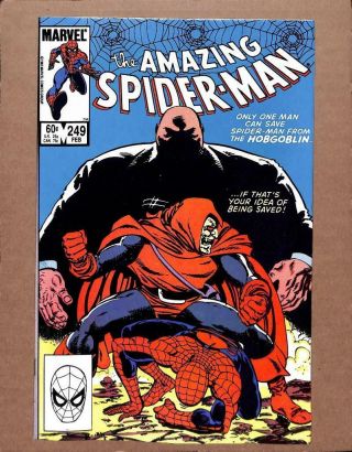 Spider - Man 249 - Near 9.  6 Nm - Avengers Marvel Shop Comics