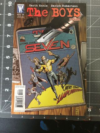 The Boys Issue 3.  1st Appearence Of The Seven.  1st Print Ungraded.  Wild Storm