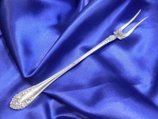 Wallace Rose Sterling Silver Long Olive Fork - M