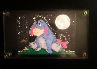 Winnie The Pooh Eeyore Orig Art Psc Sketch Card 1/1 By Artisttonyk