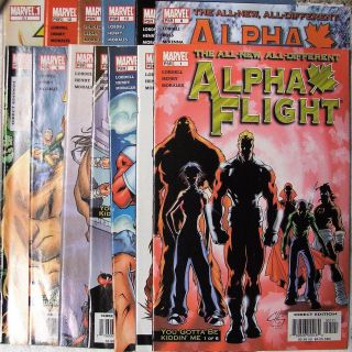 Marvel Comics Alpha Flight Volume 3 Set Of 13 Books.  Issues 0.  1,  1 - 12