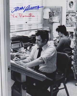 John & Virginia Romita Signed Autographed 8x10 Photo Spider Man Artist Very Rare