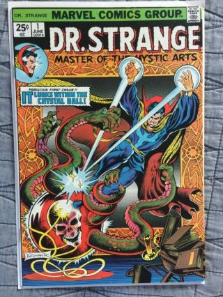 Rare 1974 Bronze Age Doctor Strange 1 Key Issue