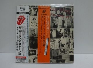 The Rolling Stones / Exile On Main St.  Rare Japan Mini Lp Shm - Cd W/promo Obi Nm