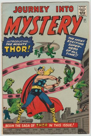 Journey Into Mystery 83 Golden Records Reprint 1st Appearance Of Thor Vg,