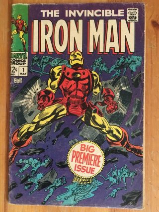 Iron Man 1 (may 1968,  Marvel)