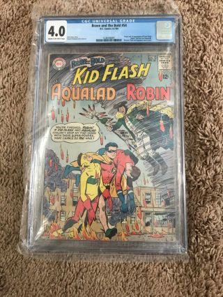 Brave And The Bold 54 Cgc 4.  0 Dc 1964 1st Teen Titans