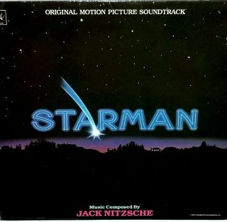 Starman John Carpenter Ost Lp Shrinkwrap Jack Nitzsche Varese Sarabande Movie